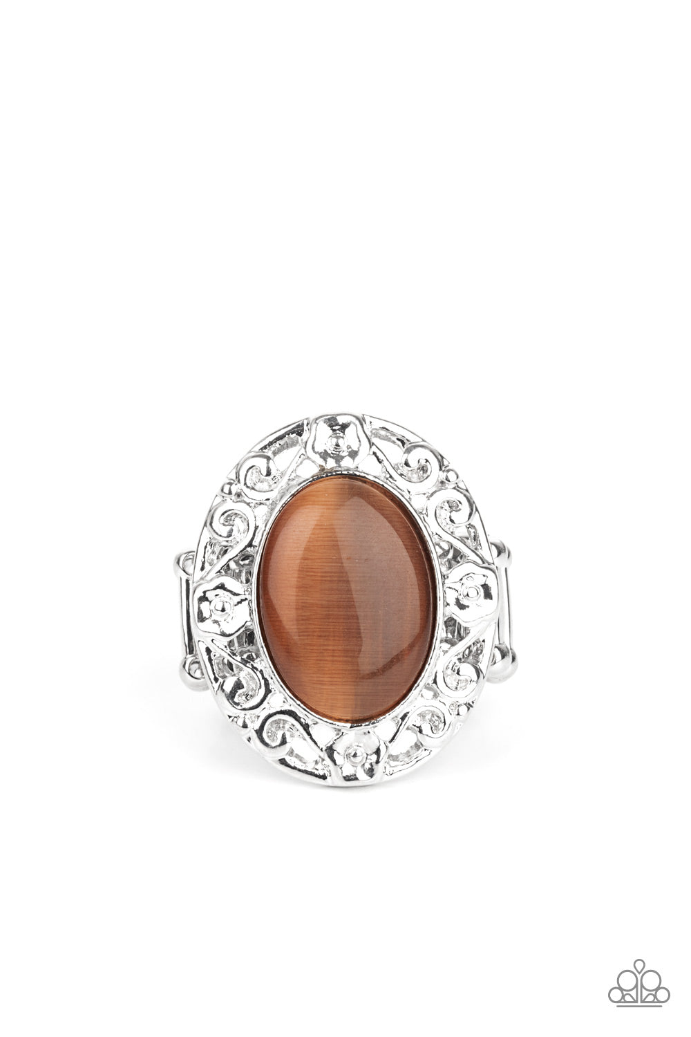 Moonlit Marigold - Brown - VJ Bedazzled Jewelry