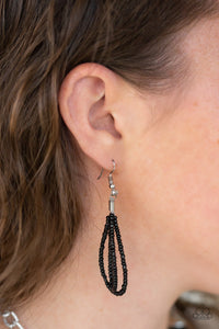 Peacefully Pacific - Black - VJ Bedazzled Jewelry