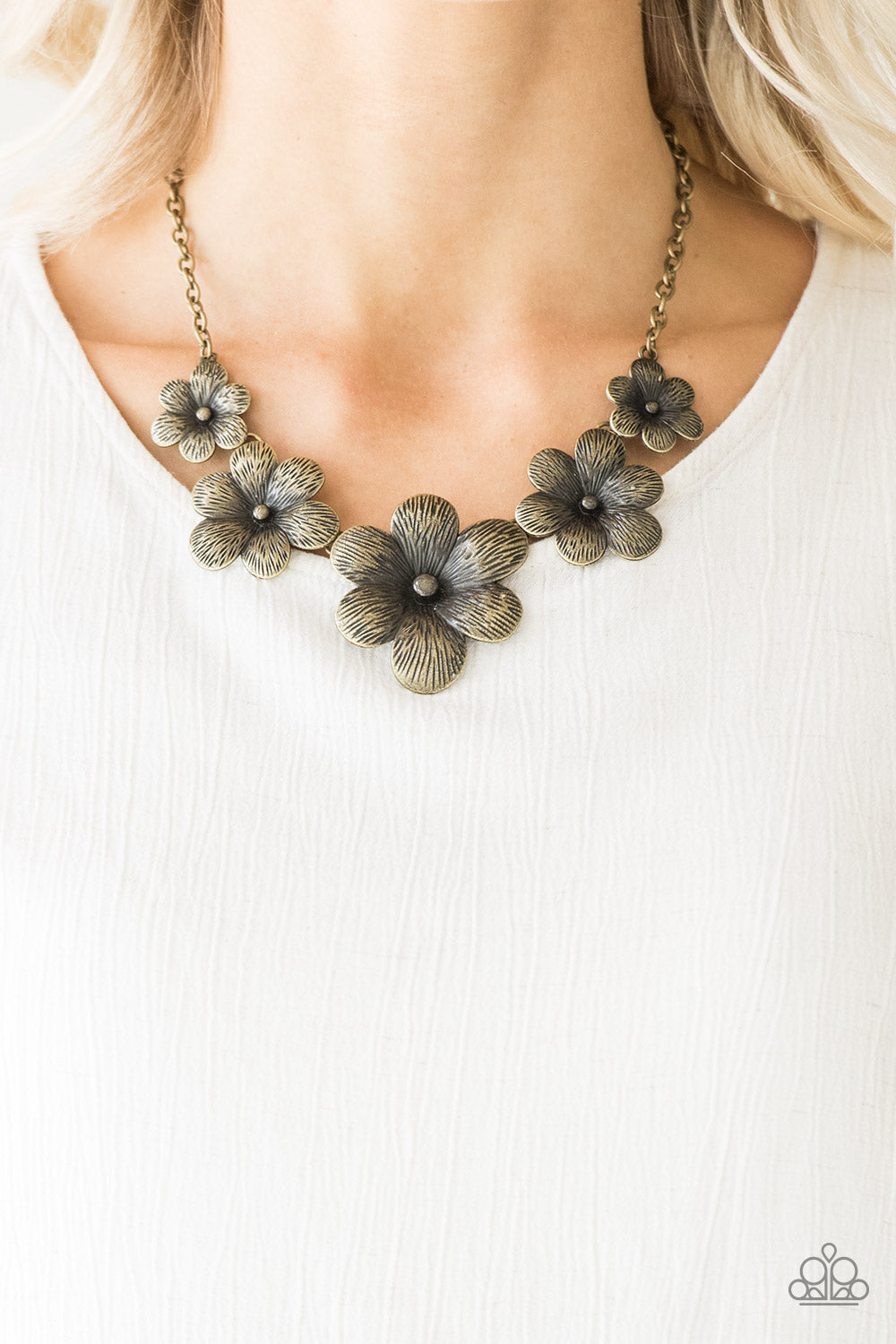 Secret Garden - Brass - VJ Bedazzled Jewelry