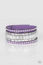 Load image into Gallery viewer, Rock Star Rocker - Purple - VJ Bedazzled Jewelry
