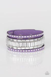 Rock Star Rocker - Purple - VJ Bedazzled Jewelry