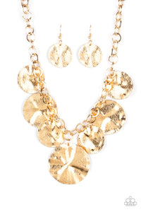 Barely Scratched The Surface - Gold - VJ Bedazzled Jewelry