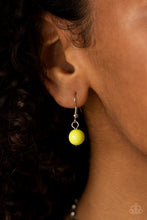 Load image into Gallery viewer, BEAD Your Own Drum - Yellow Necklace - VJ Bedazzled Jewelry
