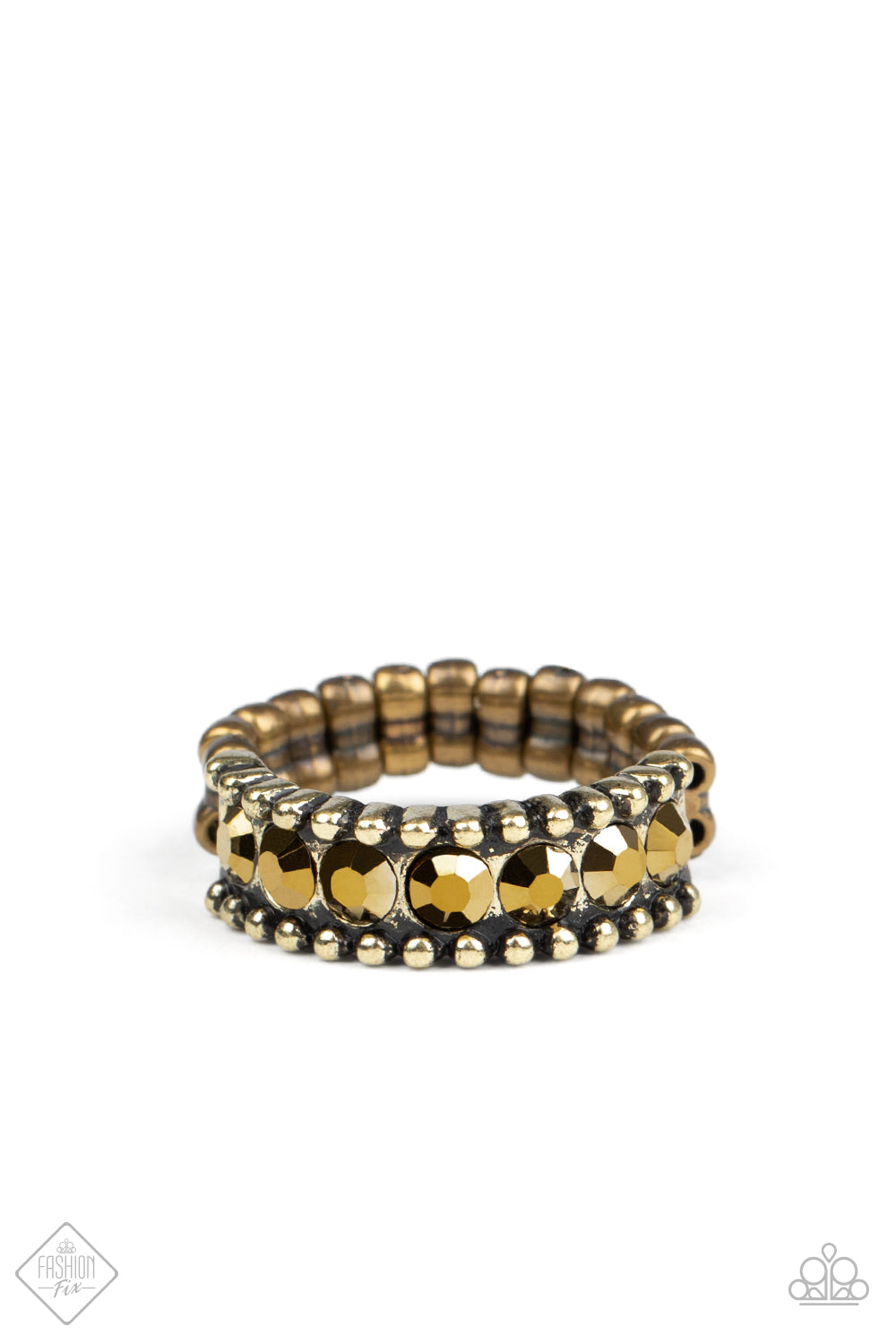 Crank It Up - Brass - VJ Bedazzled Jewelry