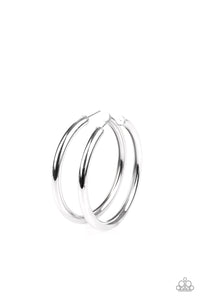 Curve Ball - Silver - VJ Bedazzled Jewelry