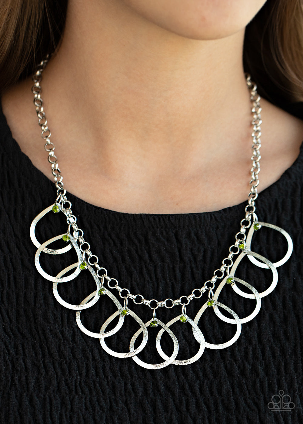Drop by drop green - VJ Bedazzled Jewelry