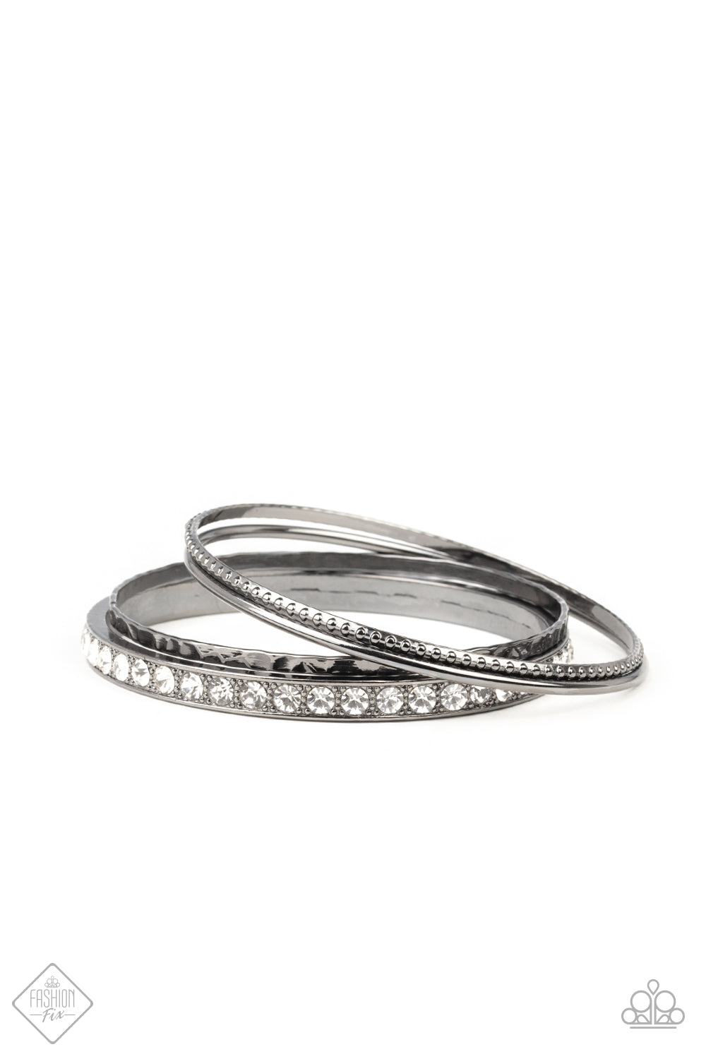 Fearless Shimmer black - VJ Bedazzled Jewelry