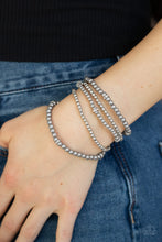 Load image into Gallery viewer, Fiercely Frosted - Silver - VJ Bedazzled Jewelry

