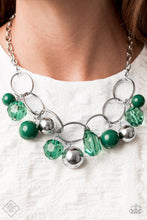 Load image into Gallery viewer, Glimpses of Malibu green - September 2020 - VJ Bedazzled Jewelry
