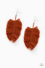 Load image into Gallery viewer, Hanging by a Thread - Brown - VJ Bedazzled Jewelry
