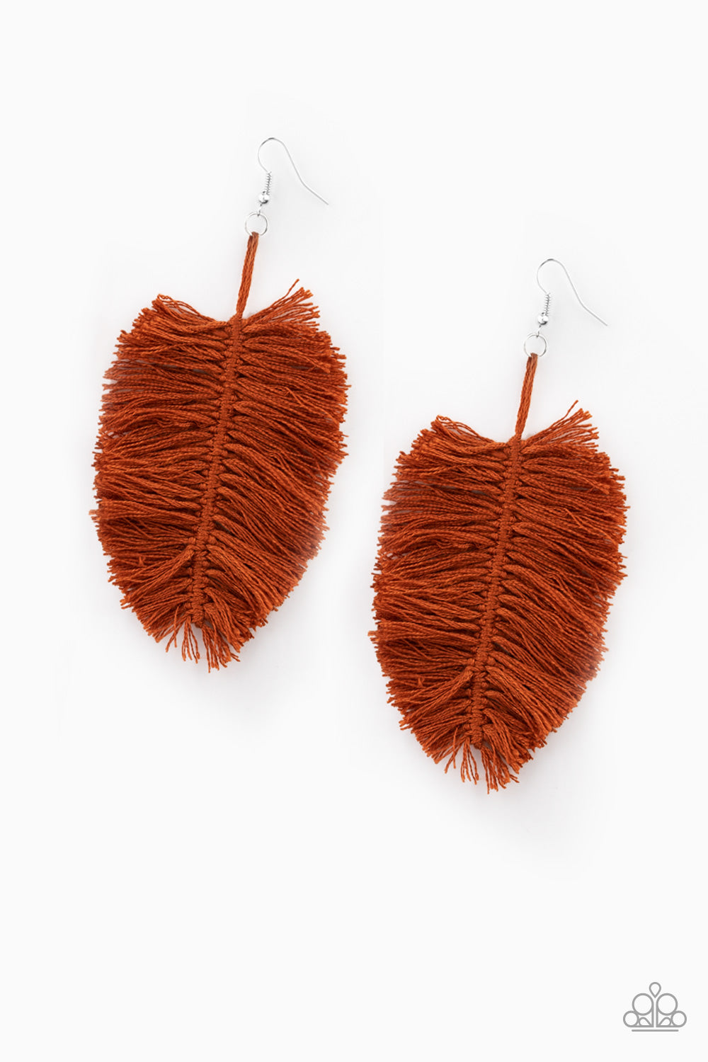 Hanging by a Thread - Brown - VJ Bedazzled Jewelry