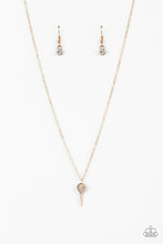 Load image into Gallery viewer, Key Figure - gold - VJ Bedazzled Jewelry
