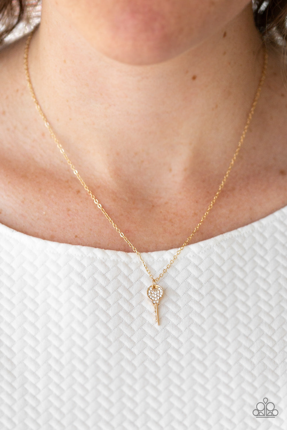 Key Figure - gold - VJ Bedazzled Jewelry