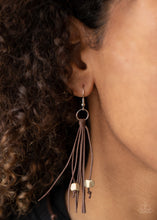 Load image into Gallery viewer, Macrame Majesty - Brown - VJ Bedazzled Jewelry
