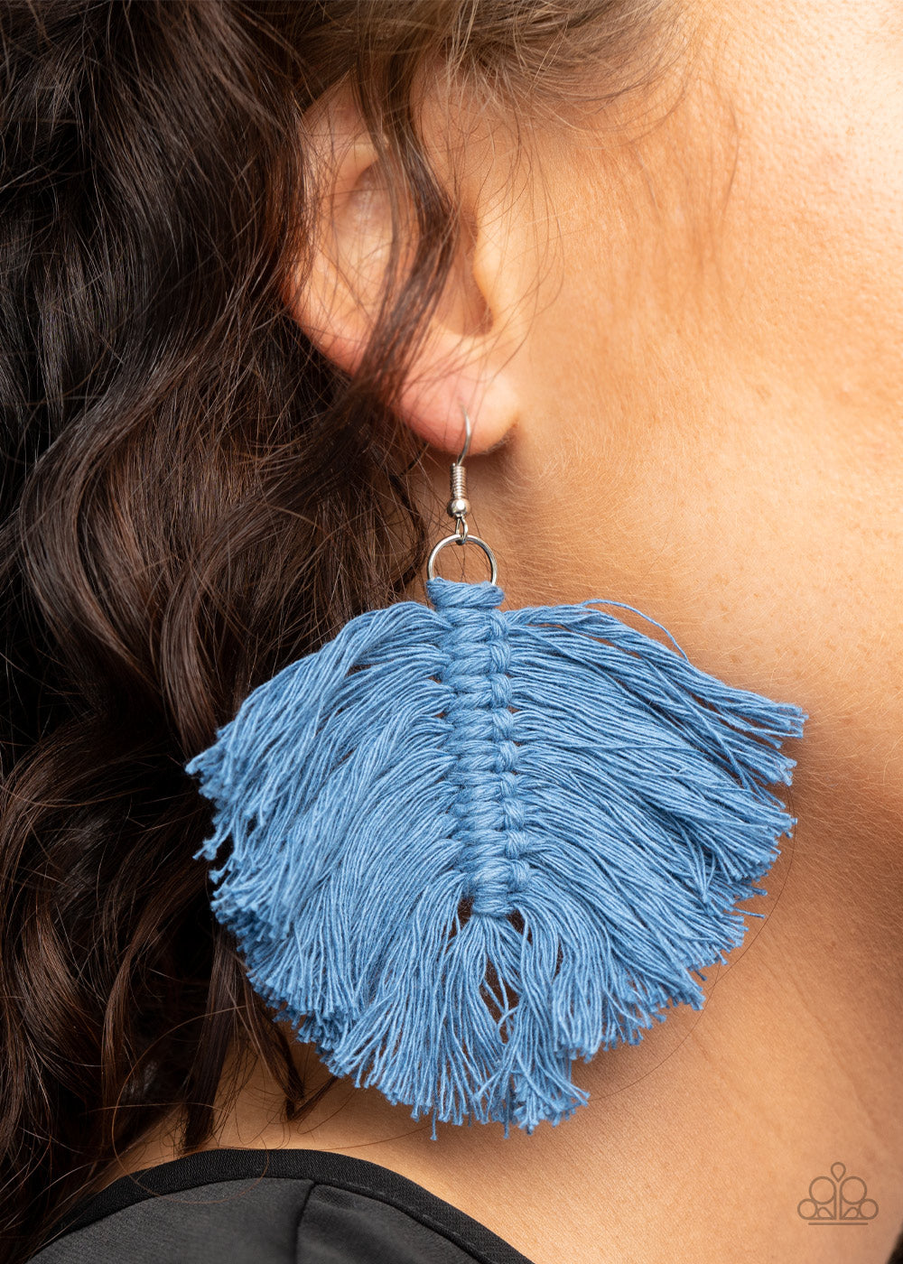 Macrame Mamba - Blue - VJ Bedazzled Jewelry