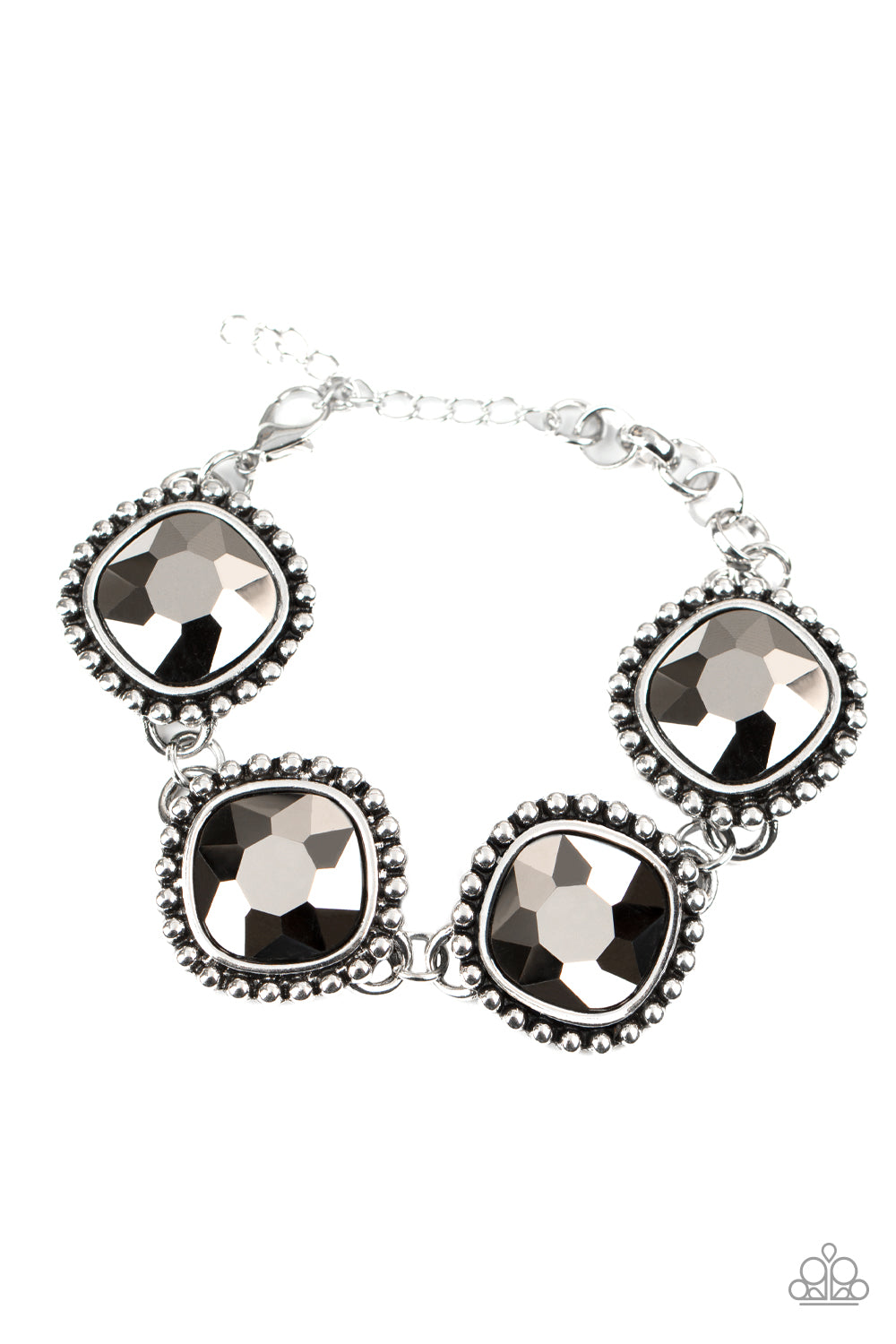 Megawatt - Silver - VJ Bedazzled Jewelry