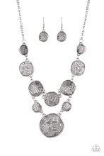 Load image into Gallery viewer, Metallic patchwork silver - VJ Bedazzled Jewelry
