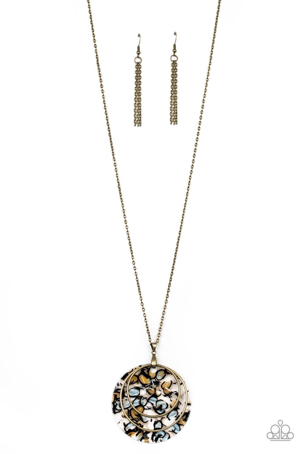 Metro Mosaic Multi Necklace - VJ Bedazzled Jewelry