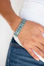 Load image into Gallery viewer, Modern Magnificence - Blue - VJ Bedazzled Jewelry
