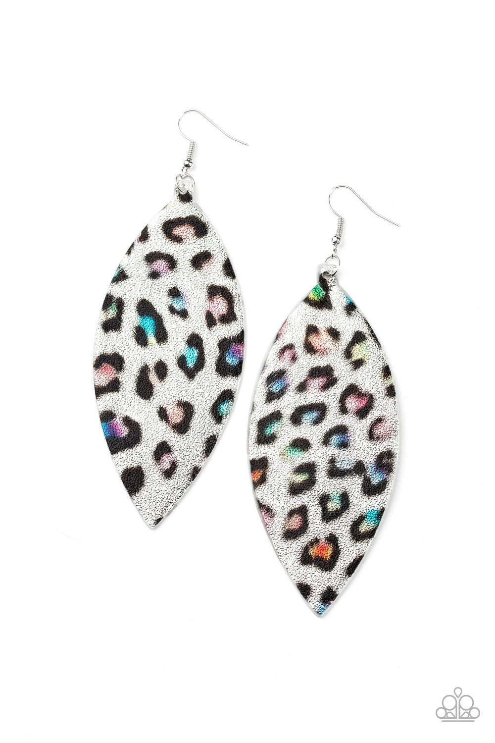 Paparazzi Earring ~ Once a CHEETAH, Always a CHEETAH - Multi - VJ Bedazzled Jewelry