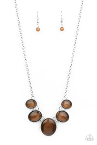 One can only gleam brown - VJ Bedazzled Jewelry