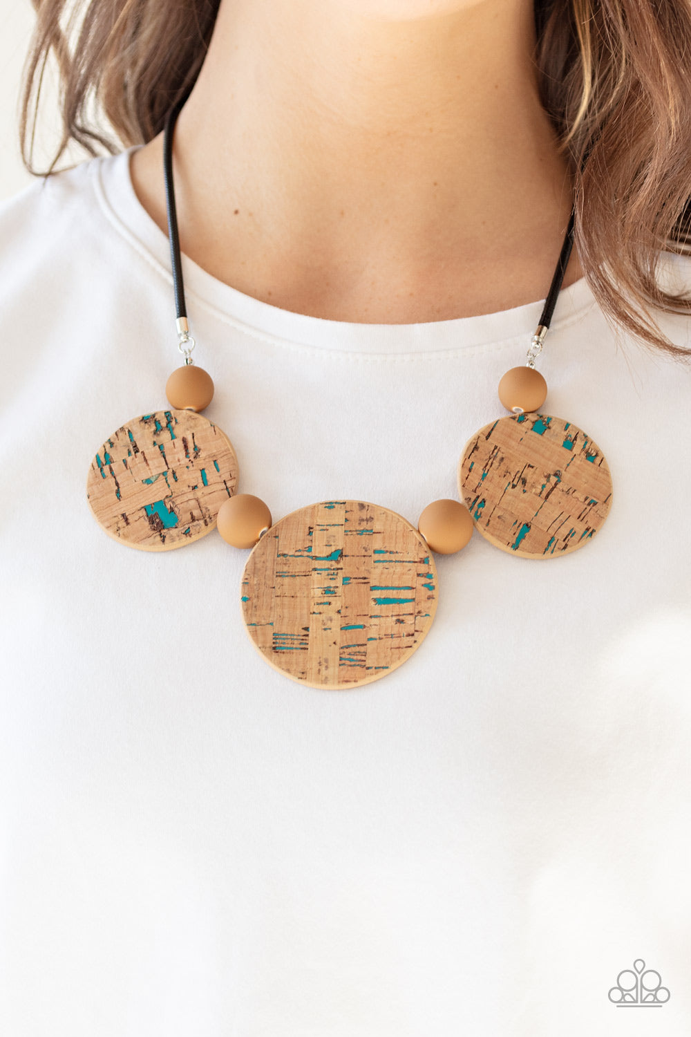 Pop the cork blue - VJ Bedazzled Jewelry