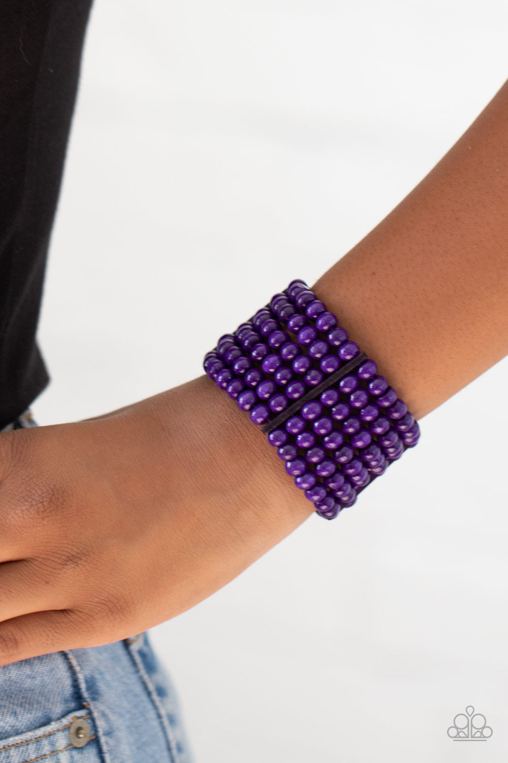 Tanning in Tanzania - Purple - VJ Bedazzled Jewelry