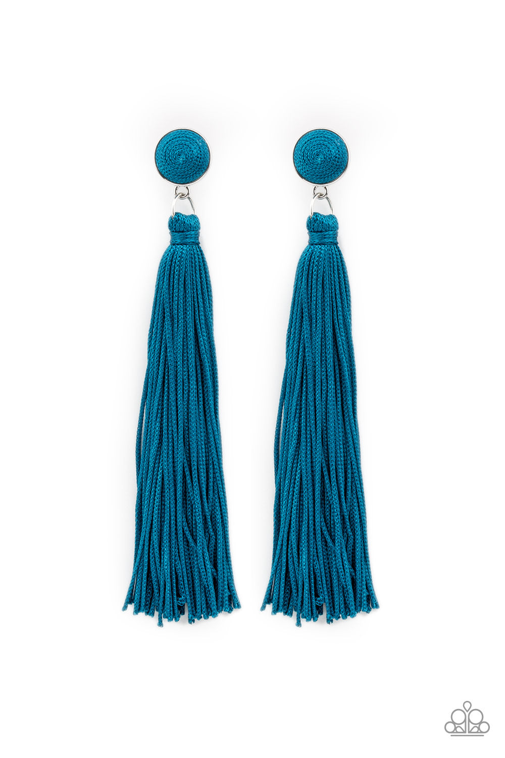 Tight rope Tassle-blue - VJ Bedazzled Jewelry