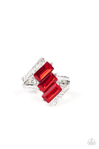 Triple Razzle - Red - VJ Bedazzled Jewelry