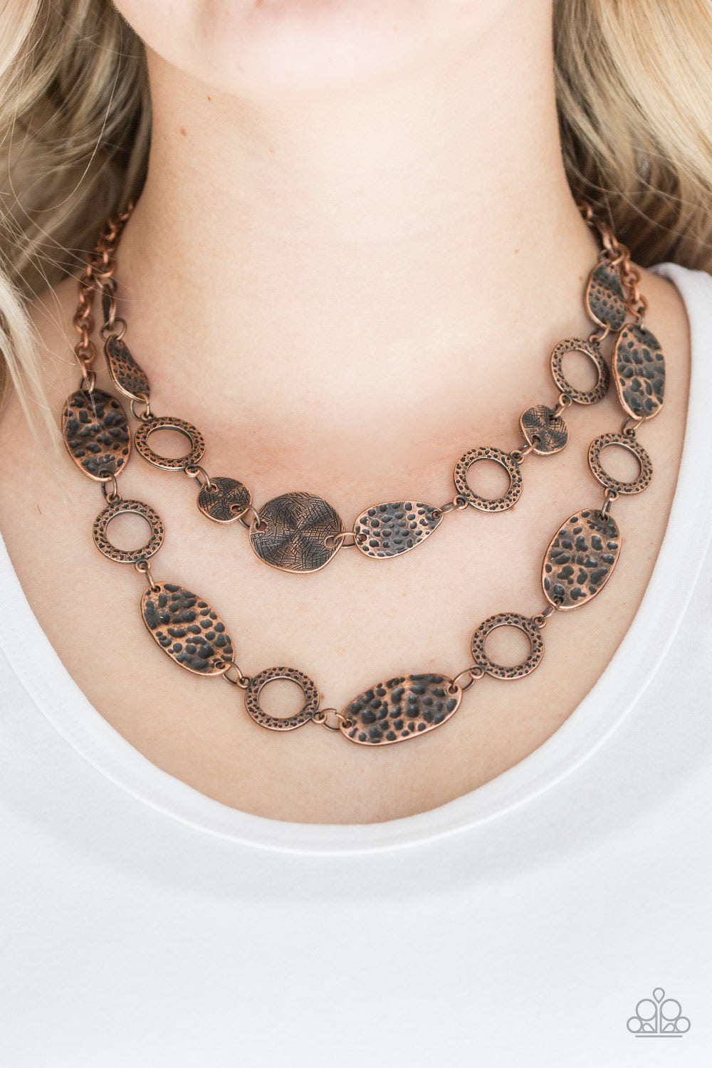 Tripping on texture copper - VJ Bedazzled Jewelry