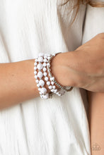 Load image into Gallery viewer, Vibrantly Vintage - white - VJ Bedazzled Jewelry
