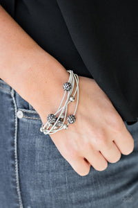 Marvelously Magnetic - Silver - VJ Bedazzled Jewelry