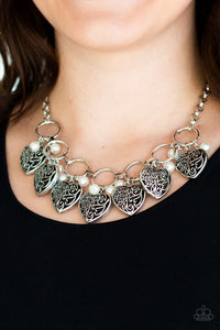 Very Valentine - White - VJ Bedazzled Jewelry