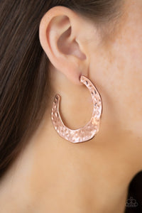 The hoop up copper - VJ Bedazzled Jewelry