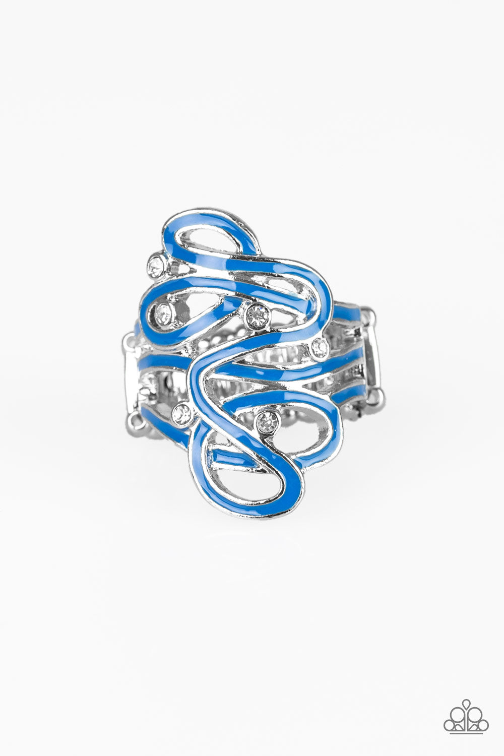 The Run-Around - Blue - VJ Bedazzled Jewelry