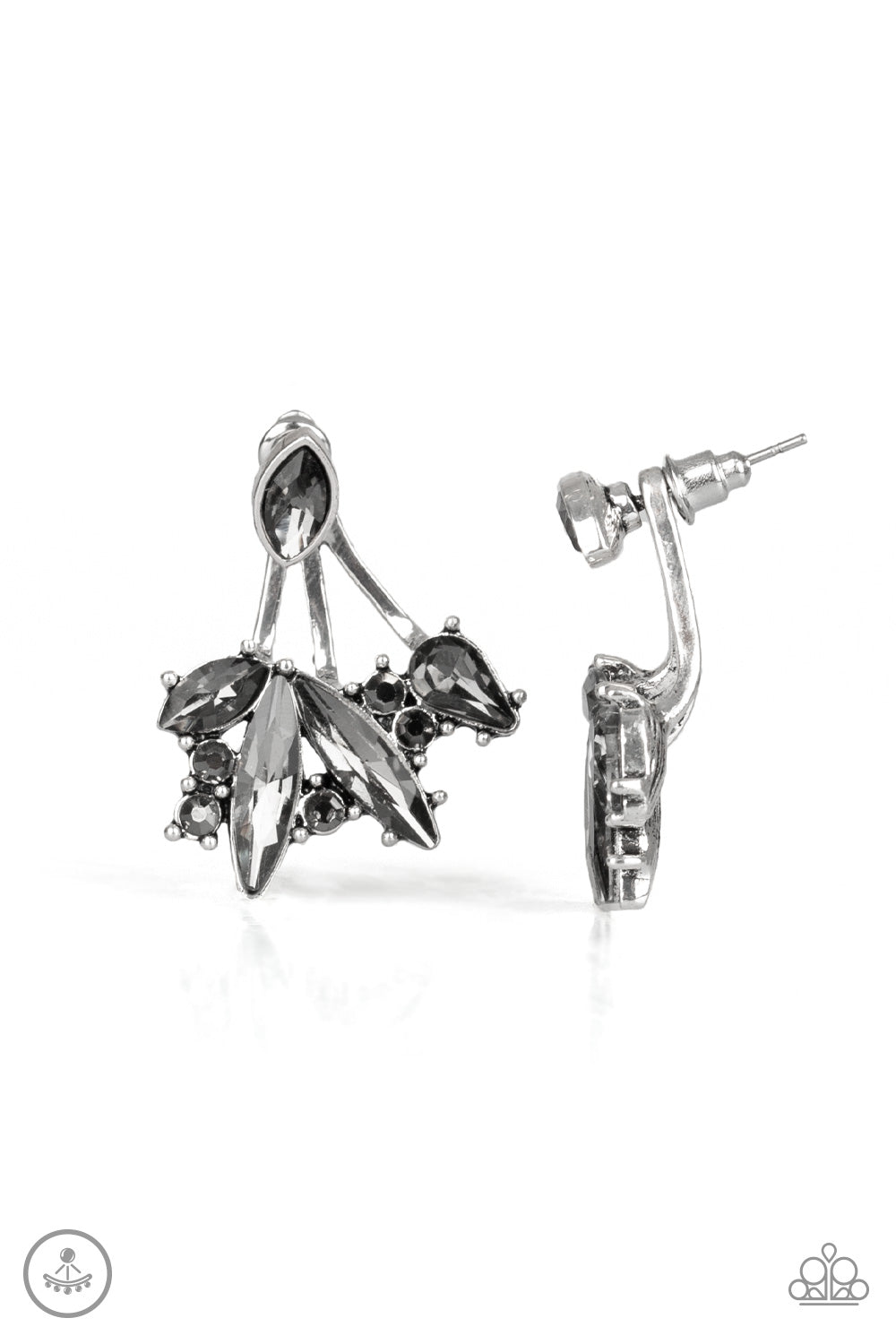 Deco Dynamite - Silver - VJ Bedazzled Jewelry
