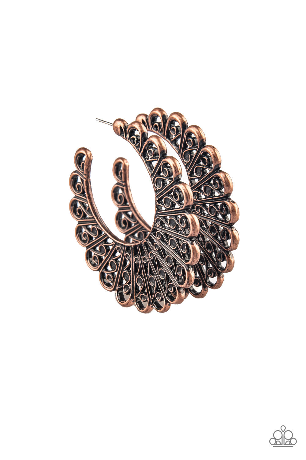 Funky Flirt - Copper - VJ Bedazzled Jewelry