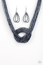 Load image into Gallery viewer, Knotted Knockout - Blue - VJ Bedazzled Jewelry
