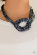 Load image into Gallery viewer, Knotted Knockout - Blue - VJ Bedazzled Jewelry
