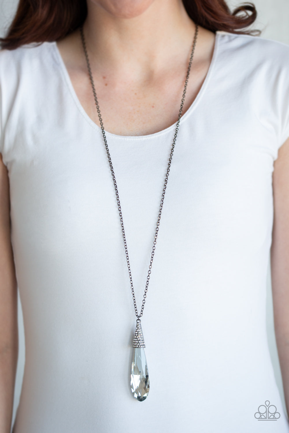 Jaw-Droppingly Jealous - Black - VJ Bedazzled Jewelry