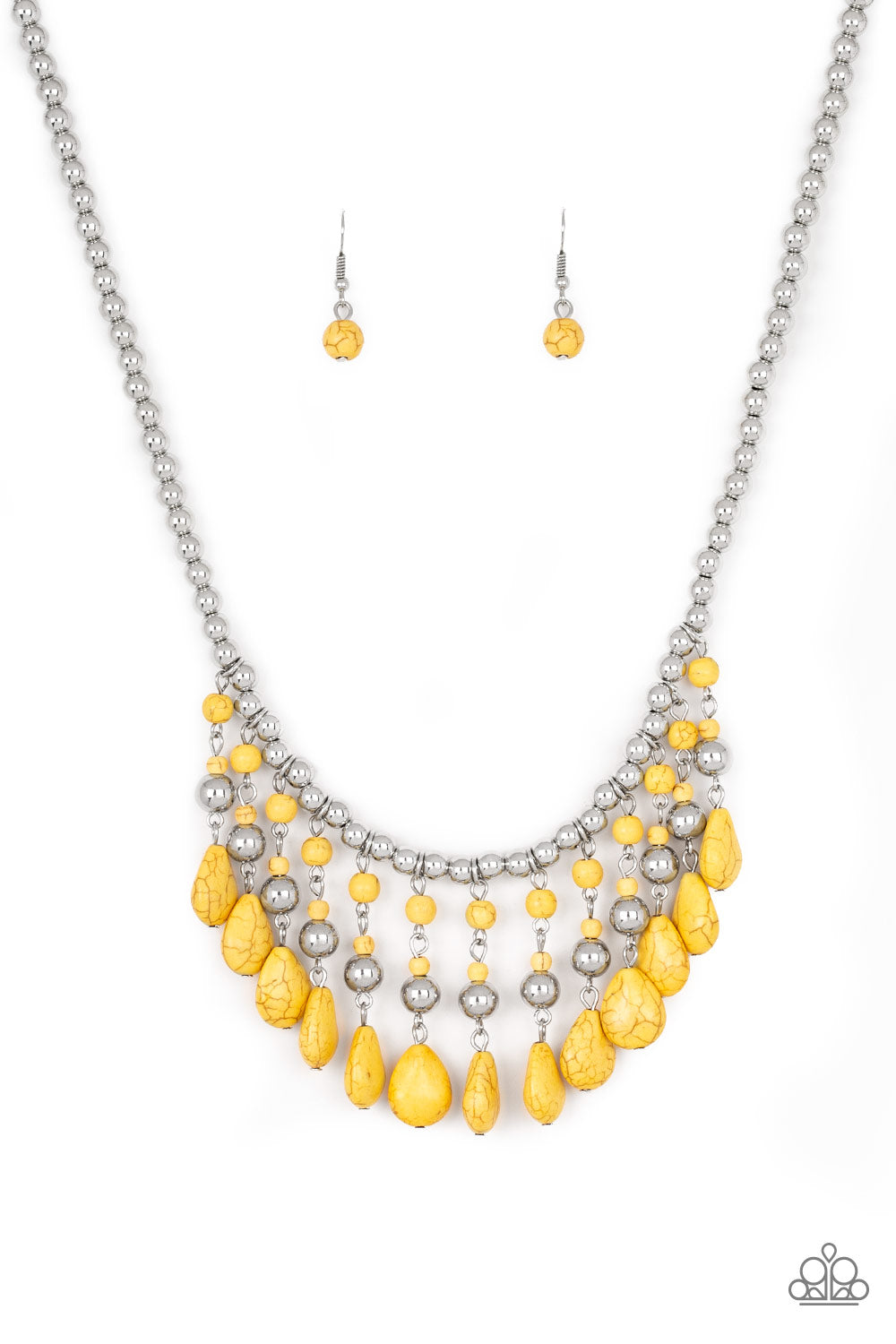 Rural Revival - Yellow - VJ Bedazzled Jewelry