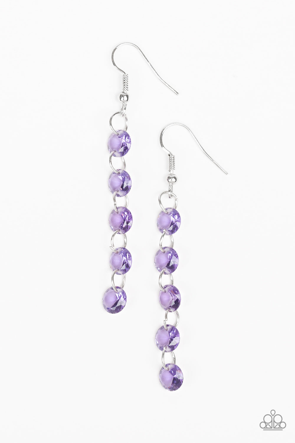 Trickle-Down Effect - Purple - VJ Bedazzled Jewelry