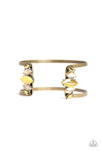 Load image into Gallery viewer, Glam Power - Brass - VJ Bedazzled Jewelry
