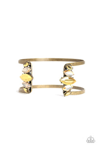 Glam Power - Brass - VJ Bedazzled Jewelry