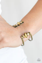 Load image into Gallery viewer, Glam Power - Brass - VJ Bedazzled Jewelry
