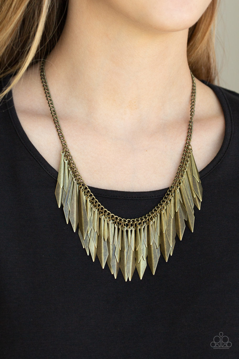 The Thrill-Seeker - Brass - VJ Bedazzled Jewelry