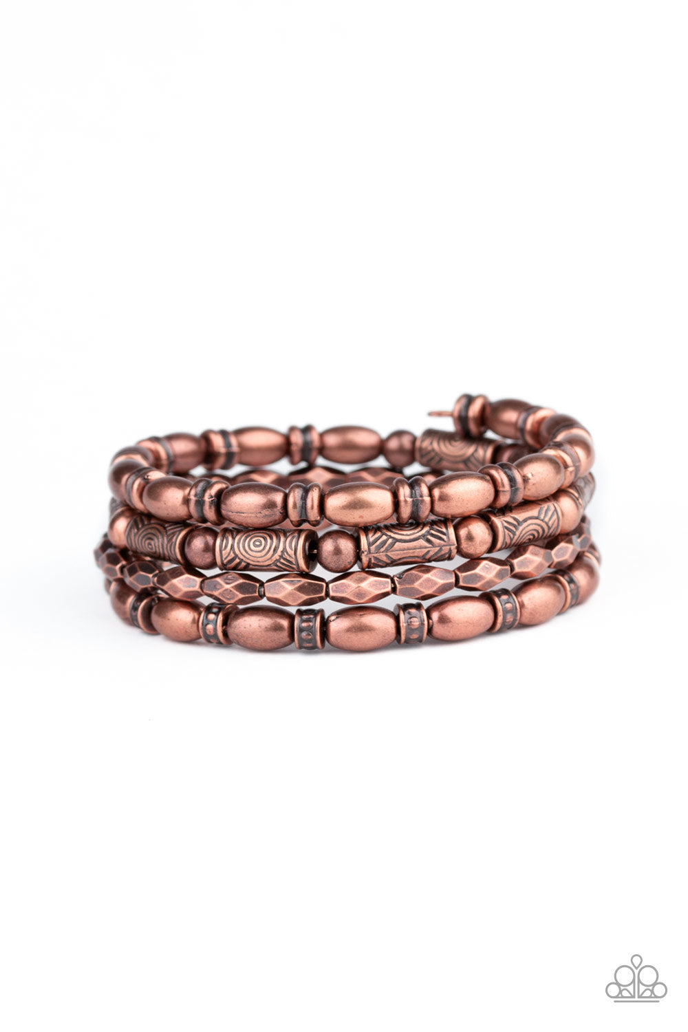 Texture Throwdown - Copper - VJ Bedazzled Jewelry