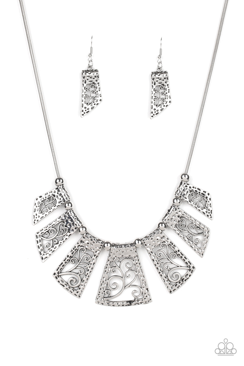 Vintage Vineyard - Silver - VJ Bedazzled Jewelry