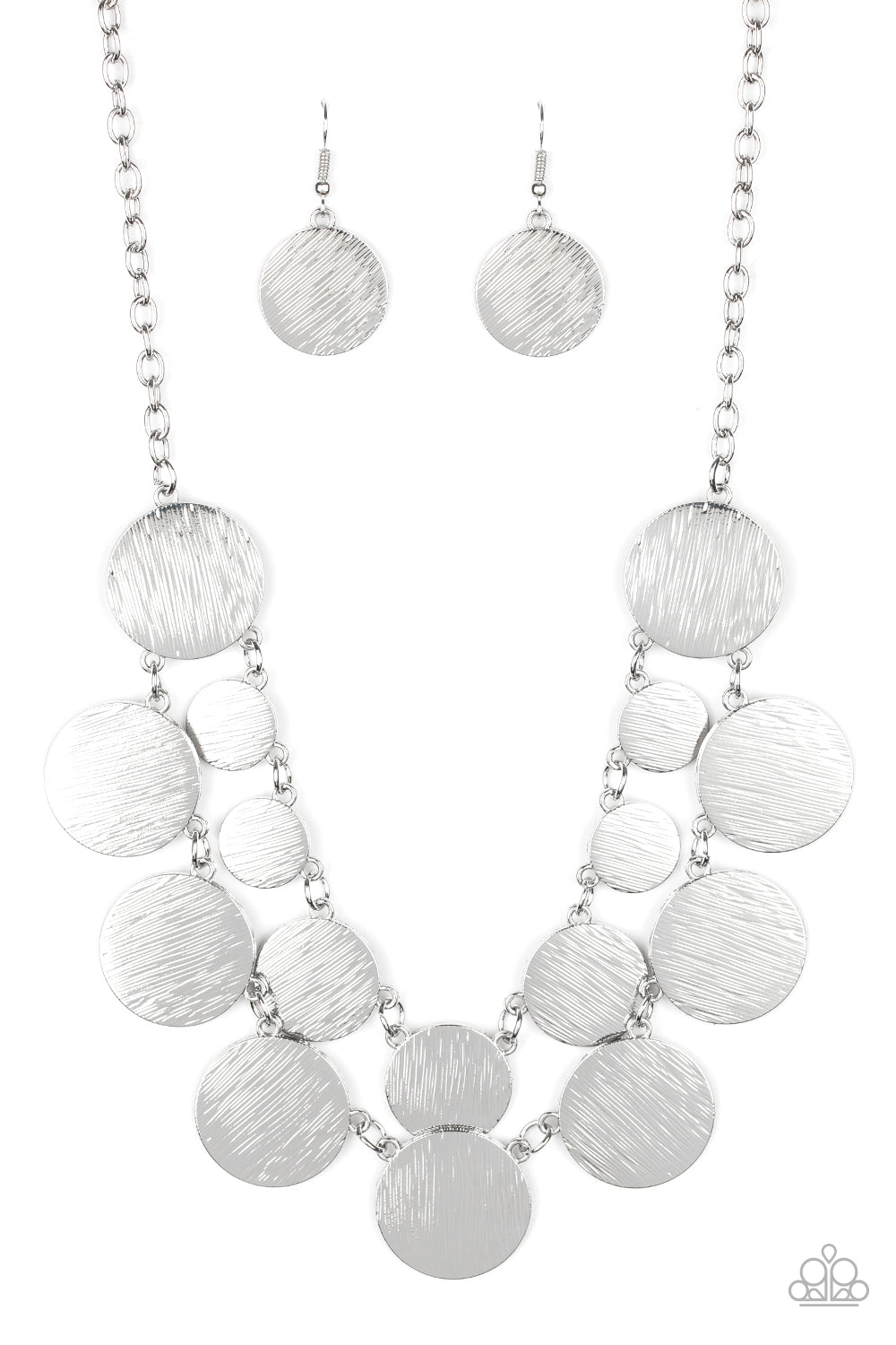 Stop and Reflect - Silver - VJ Bedazzled Jewelry