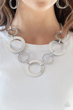 Load image into Gallery viewer, Ringed in Radiance - Silver - VJ Bedazzled Jewelry
